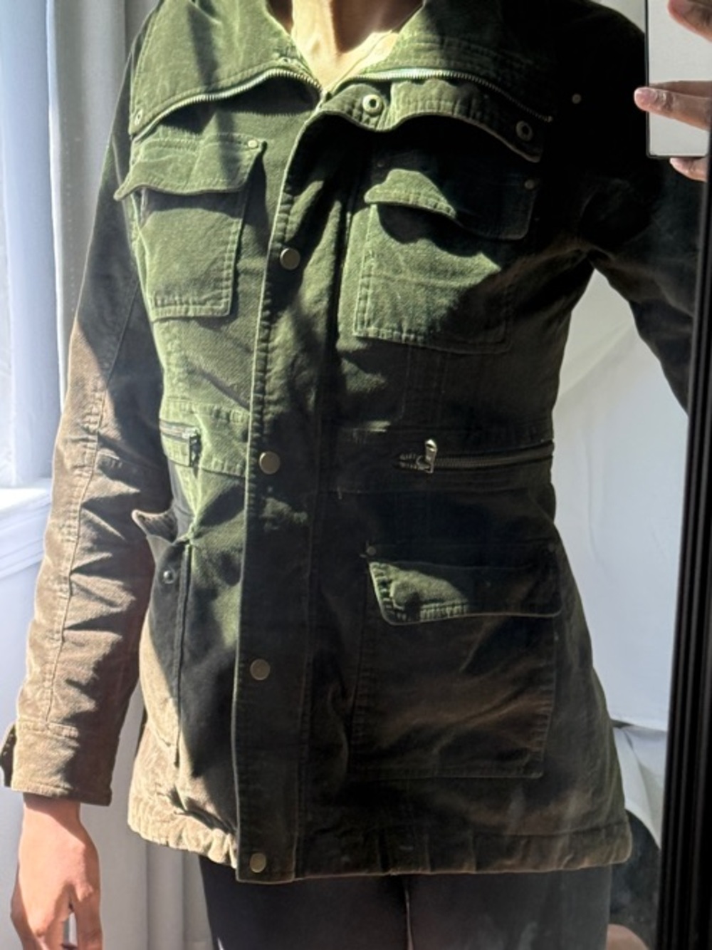 Women's Dark Olive Utility Field Jacket